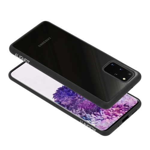 ALIGNFIT SYMMETRY FITTED HARD SHELL CASE FOR SAMSUNG GALAXY S20 PLUS WITH FREE TWS BLUETOOTH - CLEAR BLACK