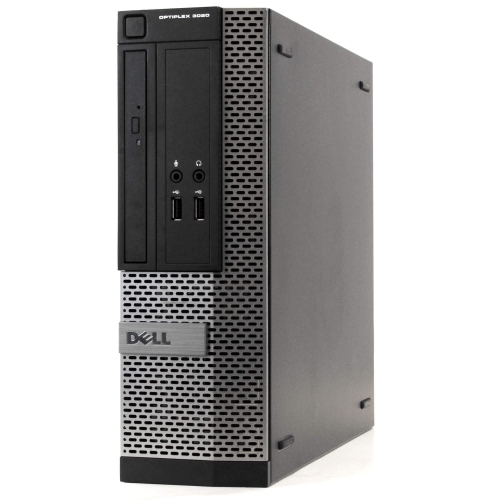Refurbished - Dell OptiPlex 3020 SFF, Intel Quad Core i5-4570 up to 3.6 GHz, 8G DDR3 RAM, 500G, WiFi, BT, DVD, W10P64 (EN/FR/ES)