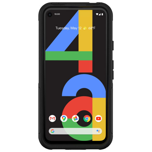 Étui rigide ajusté Commuter d'OtterBox pour Pixel 4a - Noir