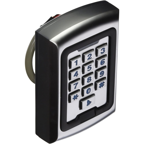 ALEKO® LM177 12/24V Universal Wired Metal Alloy Water Proof Keypad With Backlight