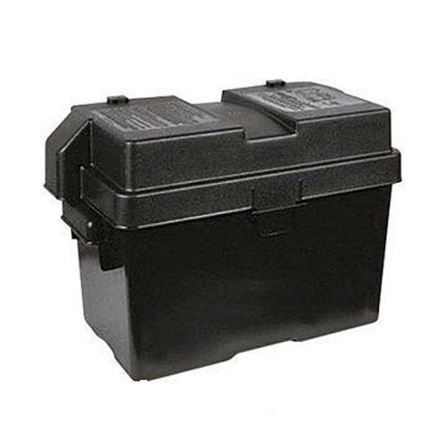 ALEKO Battery Box LM130/12AH for two 12AH Batteries + 2 x 12V 12AH Batteries