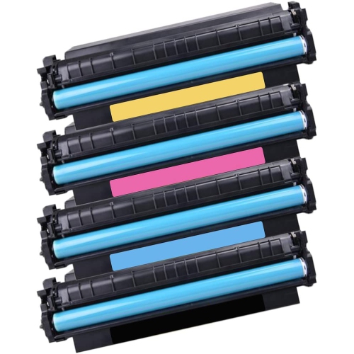 INKFIRST  1 Set Of 4 Compatible Toner Cartridges Replacement for Canon 046H 046 H 1254C001 1253C001 1252C001 1251C001 Lbp654CDw
