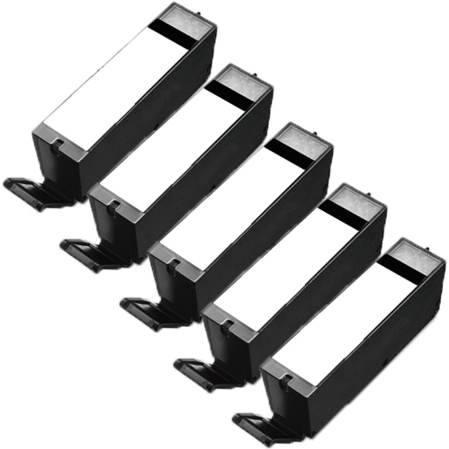 5 Inkfirst Compatible PGI-250 PGI-250BK PGBK Black Ink Cartridges Replacement for Canon PIXMA MX922 MX720 MX722 MX920 Ip7220