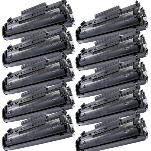 10 Inkfirst Compatible Toner Cartridges Replacement for HP Q2612A 12A LaserJet 1010 1012 1018 1020 1022 1022N 1022NW 3015 3020