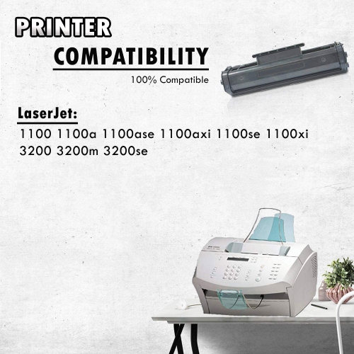 3 Inkfirst Compatible Toner Cartridges Replacement for HP C4092A 92A LaserJet 1100axi 1100se 1100xi 3200 3200m 3200se 1100