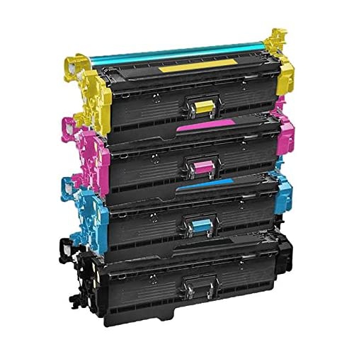 1 Set of 4 Inkfirst Compatible Toner Cartridges Replacement for HP CF360X CF361X CF362X CF363X 508X