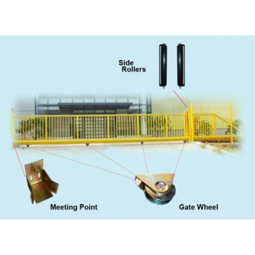 ALEKO® V-Groove Gate Wheel 3-1/2 inch for Sliding Gates V-profile tracks