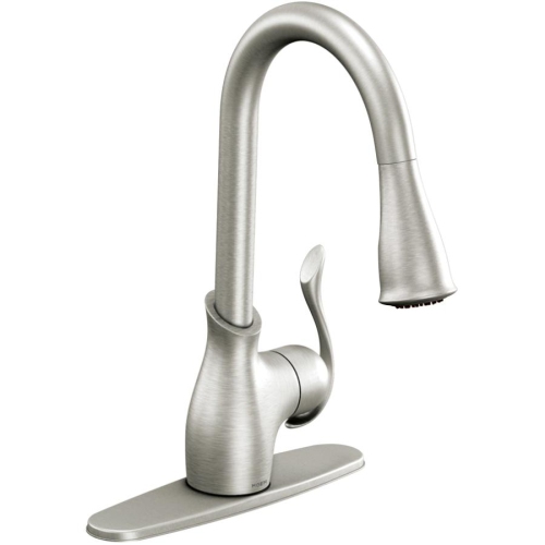 Boutique Single Handle Pull-Down Kitchen Faucet - Spot Resist Stainless Steel