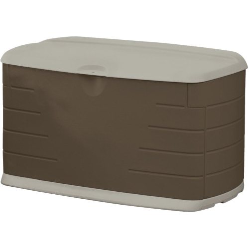 RUBBERMAID  10 Cu. Ft Storage Deck Box, With Seat