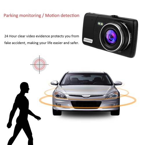 Dash Camera 4.0 Full HD 1080P 170° Motion Detection