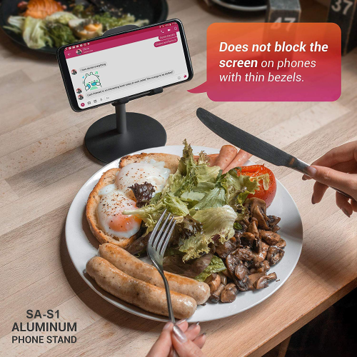 SHOPPINGALL Adjustable Aluminum Tablet Smartphone Stand SA-S1