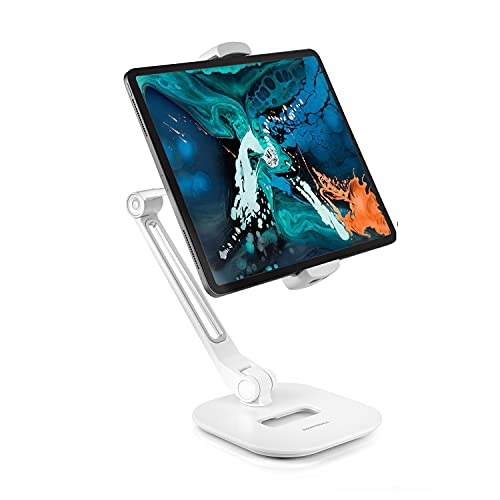 SHOPPINGALL Adjustable Tablet Stand for Any Tablet or Smartphone Between 4.7"-12.9" inches - SA-205D
