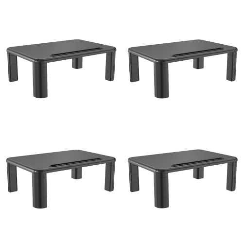 SHOPPINGALL Monitor Stand Riser with 4 Adjustable Height for Computer, Printer, Laptop – SA-MR01