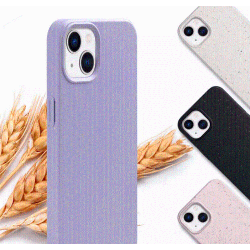 Biodegradable iPhone case, Eco-friendly iPhone case, iPhone 13 case, Protective iPhone case -Black iPhone 13 case