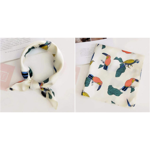 Chideno Scarfs - Women's Scarves 50 x 50 Cm - Handbag Scarf - Neck Scarf - Fashion Scarf - Gift for Her - Quality Scarf