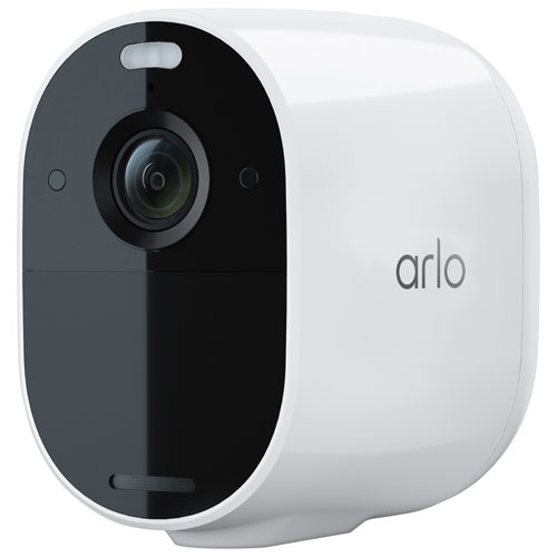 Caméra intérieure/extérieure sans fil 1080p Essential Spotlight d'Arlo - Blanc