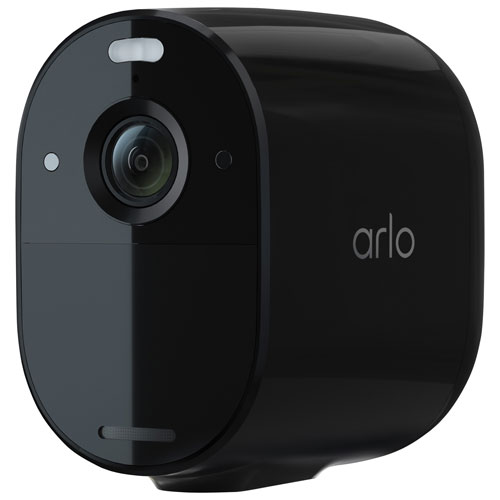 Caméra intérieure/extérieure sans fil 1080p Essential Spotlight d'Arlo - Noir