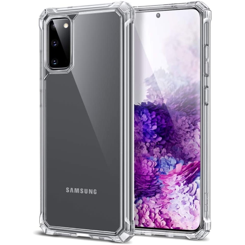 Samsung Galaxy S20 Plus / S20 Plus 5G Clear Case [Shock-Absorbing] [Scratch-Resistant] [Military Grade Protection]
