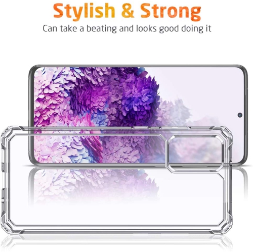 Samsung Galaxy S20 / S20 5G Clear Case [Shock-Absorbing] [Scratch-Resistant] [Military Grade Protection]