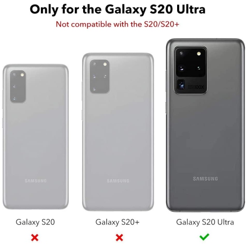 Étui transparent Ultra pour Galaxy S20/S20 5G de Samsung [absorbant les chocs] [résistant aux rayures] [Protection de qualité militaire]