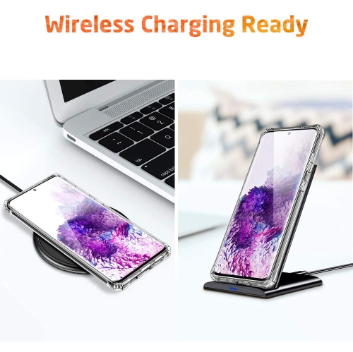 Étui transparent Ultra pour Galaxy S20/S20 5G de Samsung [absorbant les chocs] [résistant aux rayures] [Protection de qualité militaire]