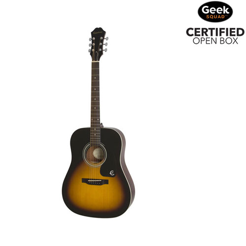Epiphone FT-100 Acoustic Guitar - Vintage Sunburst - Only at Best Buy - Open Box