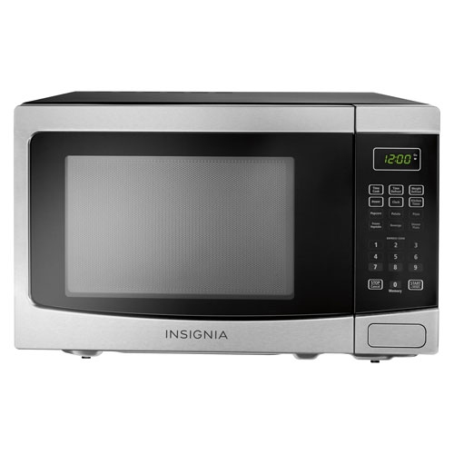 INSIGNIA 1.2 CU. FT. MICROWAVE (BLACK & STAINLESS STEEL) – NS-MW12SS6-C