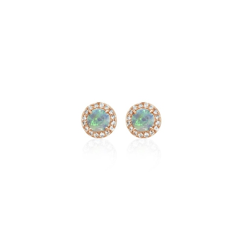 JOHNNYB JEWELRY  Opal Earrings In In Gold