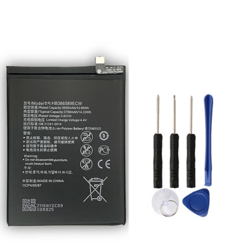 Image 1 of 3.. Replacement Battery & Repair Tools Compatible for Huawei Ascend P10 Plus / Mate 20 Lite / Honor View 10 / Nova 3 HB386589ECW