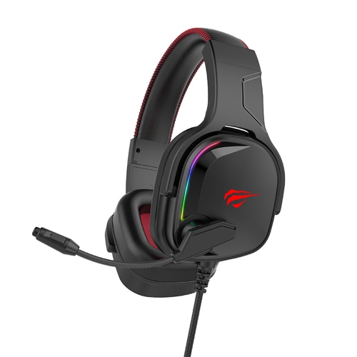 Havit USB7.1 Channel Gamenote RGB Lighting 3D Digital Stereo Surround 50mm Driver Gaming Headphone with Mic For PC