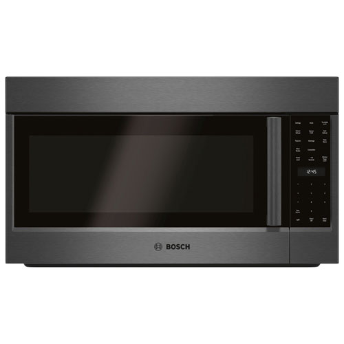 Bosch 800 Series Over-The-Range Microwave - 1.8 Cu. Ft. - Black Stainless Steel