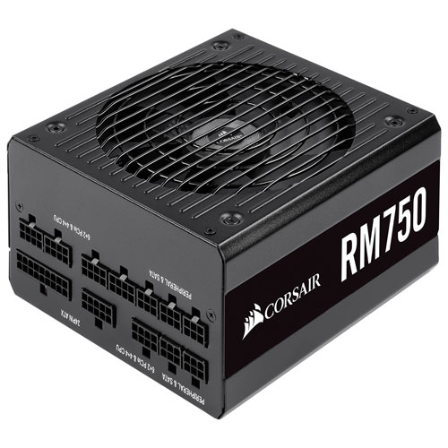 Corsair RM 750-Watt ATX Modular Power Supply - Open Box