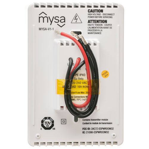 Thermostat intelligent pour plinthes chauffantes électriques de MYSA