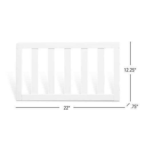 Child Craft Forever Eclectic Wilmington Guard Rail - Matte White