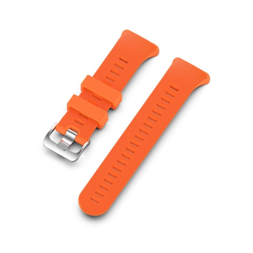 StrapsCo Silicone Rubber Watch Band Strap for Garmin Forerunner 45 & Swim 2 - Orange