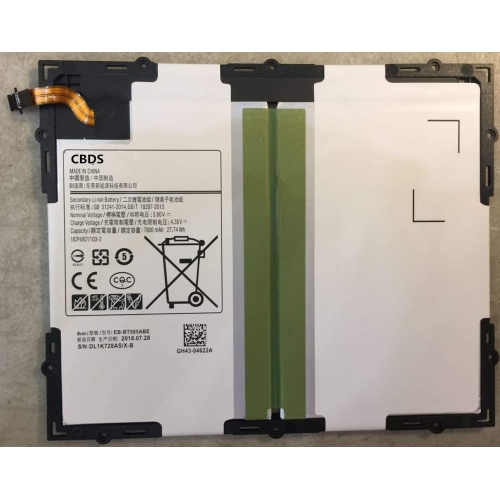(CBDS) 7800mAh, 27.74 Wh Replacement Battery - Compatible with Samsung Galaxy Tab A 10.1 2016 A6 SM-T580 SM-T585 T585