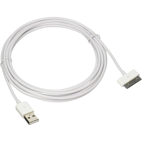 ZIOTEK  Zt1311541Hc1 10-Feet Iphone/ipod Sync And Charge Cable In White