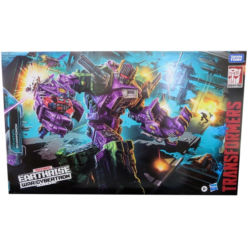 Transformers Earthrise War For Cybertron 21 Inch Action Figure Titan Class - Scorponok Reissue