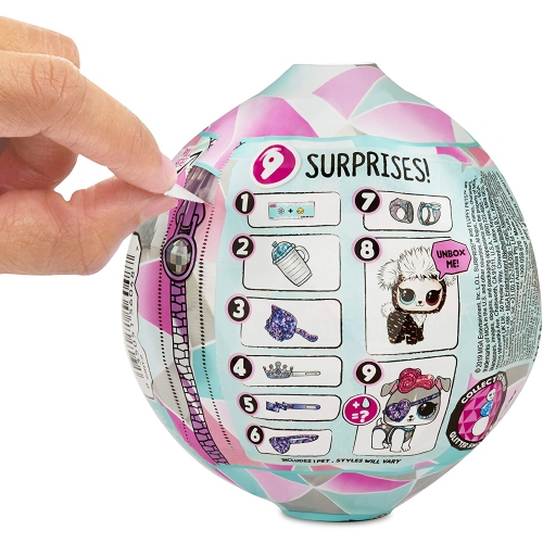 L.O.L. Surprise! Fluffy Pets Winter Disco Series with Removable Fur