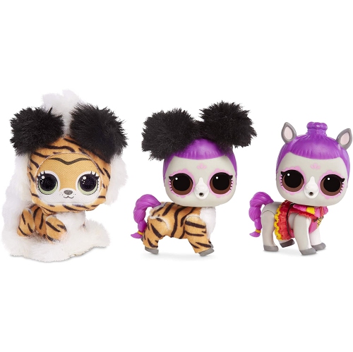 L.O.L. Surprise! Fluffy Pets Winter Disco Series with Removable Fur