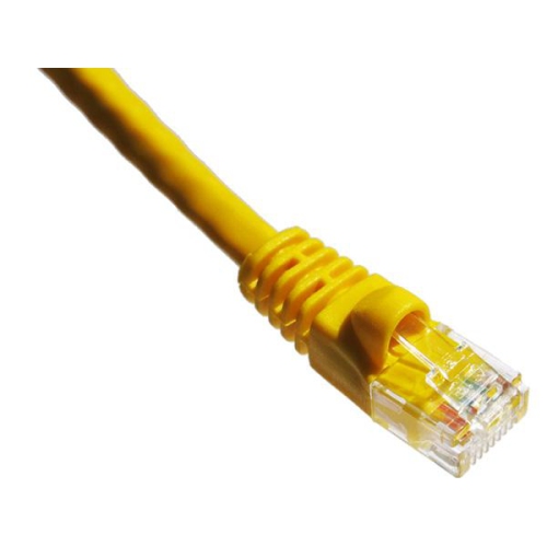 AXIOM MEMORY  5Ft Cat6A 650Mhz Molded Boot (Yellow) (C6Amb-Y5-Ax)