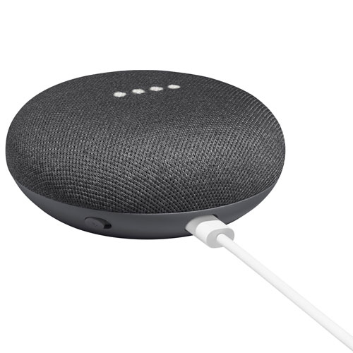Google Home Mini (1st Gen) Smart Speaker with Google Assistant, Charcoal by GOOGLE - Open Box condition - Image 4