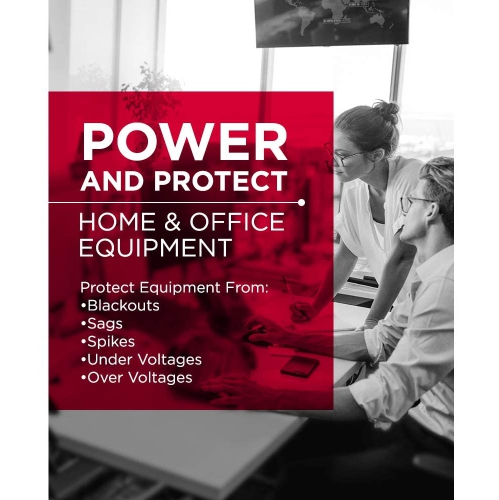 CyberPower ST625U Standby UPS System, 625VA/360W, 8 Outlets, 2 USB Charging Ports, Compact