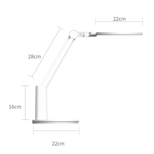 Best4kids desk lamp, Professional 216 pcs LEDs Eye-Caring lamp, high CRI, Auto brightness Sensor, Natural Full Spectrum LED , Touch Control, 5