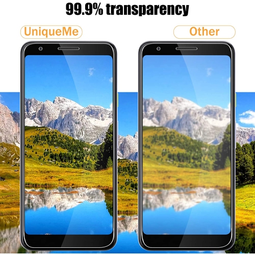 2 Pack of WINGOMART Premium Tempered Glass Screen Protector for Google Pixel 3a Screen Protector