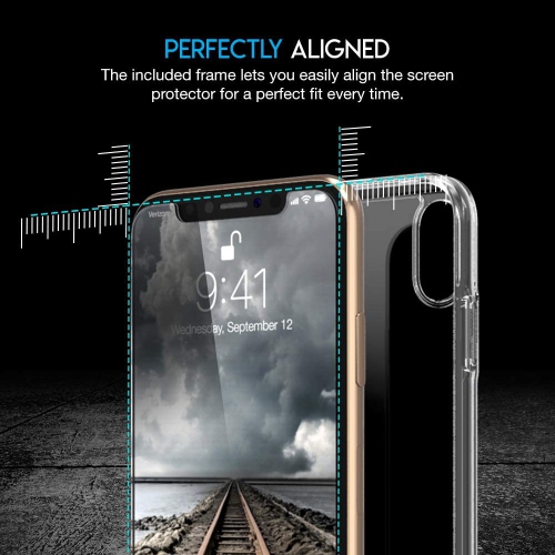 2 PACK - WINGOMART Premium Tempered Glass for iPhone 11 Screen Protector/iPhone XR iphone 12 iphone 12 pro Screen Protector 6.1 Inch