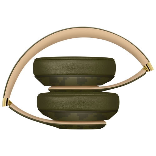 Beats by Dr. Dre Studio3 Camo Noise Cancelling Bluetooth Headphones - Forest Green by BEATS BY DR. DRE - Refurbished condition - Image 4