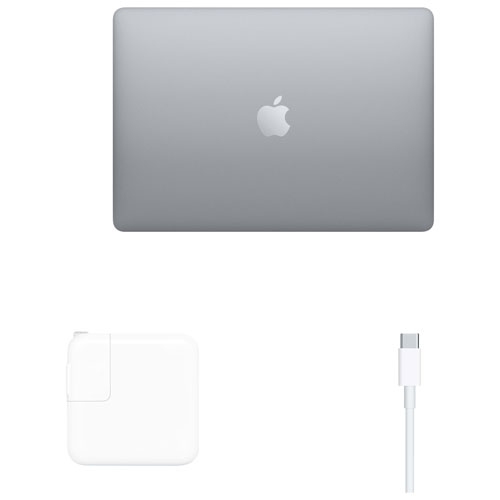 Refurbished - Apple MacBook Air 13.3" w/ Touch ID - Space Grey (Intel Core i3 1.1GHz/256GB SSD/8GB RAM) - En (2020 Model)