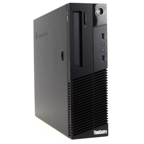 Refurbished - Lenovo ThinkCentre M93 Desktop Computer with Windows 10 Pro and LCD for Office 22in Monitor