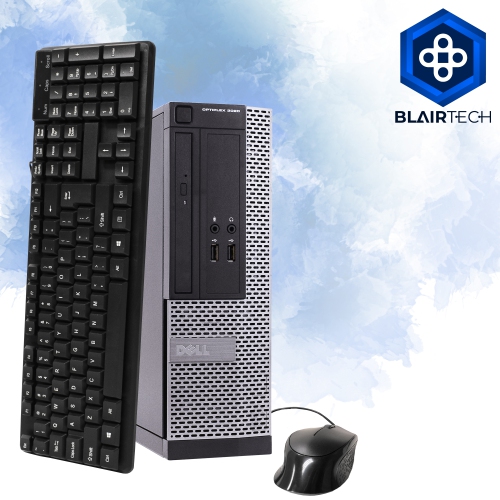 Ordinateur de bureau Remis à neuf 3020 de Dell avec processeur i5 d’Intel, 16 Go, disque SSD 240 Go, Windows 10 Pro, Wi-Fi
